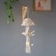 thumbnail image 2 of Atrapasueños de Macramé Bohemio, Adorno Tejido Hecho A Mano con Luces de Cadena, Atrapasueños de Medusas para Decoración Colgante C, 2 of 5