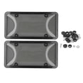 thumbnail image 2 of License Plate Cover Set, License Plate Shield With Frame Protective Smoky Exterior Standard Fit  For Car Truck, 2 of 8