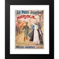 thumbnail image 2 of G. Starace 15x18 Black Modern Framed Museum Art Print Titled - The Little Newspaper ’Will Publish‘ Marjolie ’(1916), 2 of 5