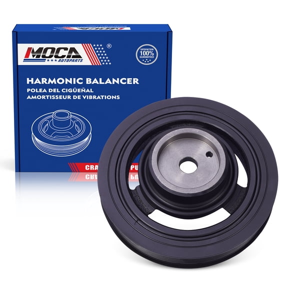 MOCA AUTOPARTS 594-508 Harmonic Balancer Fit for 2006-2010 Kia Optima 2.7L & 2007-2010 Kia Rondo 2.7L & 2007-2008 Hyundai Santa Fe 2.7L