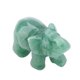 thumbnail image 4 of Estatuilla de cristal de elefante tallada en jade natural de 2 pulgadas, artículo de decoración del hogar (#03), 4 of 5