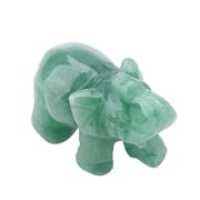 Natura Green Jade Stone Elephant, Crystal Elephant Figurines,Natura Jade Carved Elephant Crystal Figurine Home Decoration Furnishing Article,Home Decoration Furnishing Article C