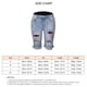 thumbnail image 4 of Pantalones cortos de verano de talle medio para mujer, pantalones cortos desgastados con cremallera y botones elásticos informales a la moda con bolsillos, 4 of 5