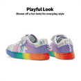 thumbnail image 6 of BURUDANI Girls Sneakers Rainbow Casual Walking Shoes for Kids & Toddlers for School & Everyday Wear, 6 of 6