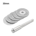 thumbnail image 1 of 6Pcs Diamond Cutting Disc Circular Saw Blade Set For Rotary Grinding Wheel, 1 of 2