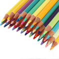 thumbnail image 2 of Crayons de couleur pré-taillés, couleurs variées, brillants et vibrants, en bois massif, pour enfants, adultes et débutants, 48 couleurs, 2 of 4