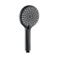 thumbnail image 2 of Hovmgk High Pressure Handheld Shower Head, 5 Spray Modes for Elderly & Kids, Adjustable Showerhead for Low Water Pressure, Comfortable Showering Experience, Silver/Black, 25.5×12×4cm, 2 of 6