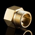 thumbnail image 4 of Copper Pneumatic Fittings, Plumbing FittingsBrass Equal Fitting - Male Female 15/21 Gray2pcs1/2), 4 of 5