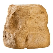 OSD Audio BTR150 5.25 Bluetooth Outdoor Rock Speaker Pair, 120W, Weather Resistant, Sandstone Canyon Brown