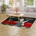thumbnail image 3 of Kitchen Chef Pattern Soft Comfy Area Rugs Carpet Suitable Flannel for Living Room Kitchen Bedroom Laundry Room Home Decorations, 3 of 7