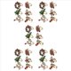 thumbnail image 1 of 30 Piezas Servilleteros de Navidad Anillos de Servilletero de Navidad Anillos para Decoración de Mesa de Cena de Fiesta Navideña, 1 of 7