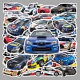 thumbnail image 2 of Calcomanías coloridas para autos deportivos de carreras, 51 unidades, 2 of 2