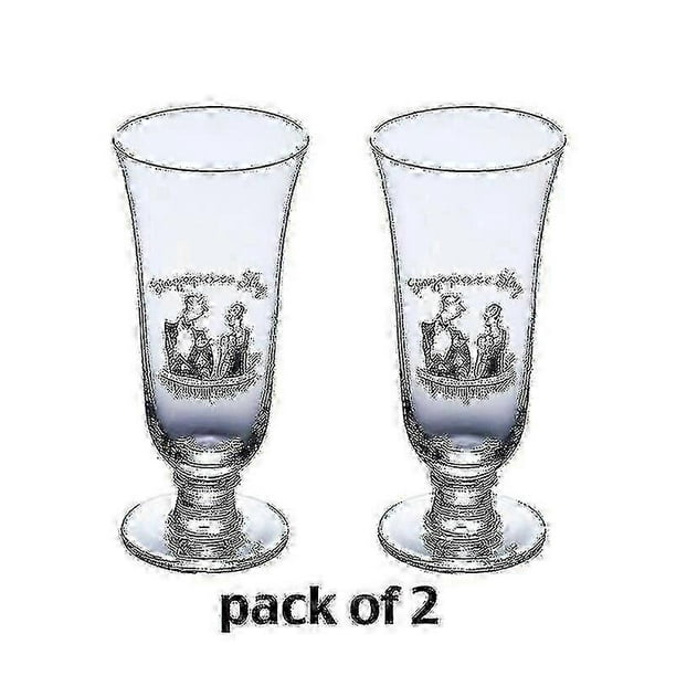 2pcs Singapore Sling Glasses, Cocktail Glasses, Long Drink Glasses, Juice Glass Set Of 2