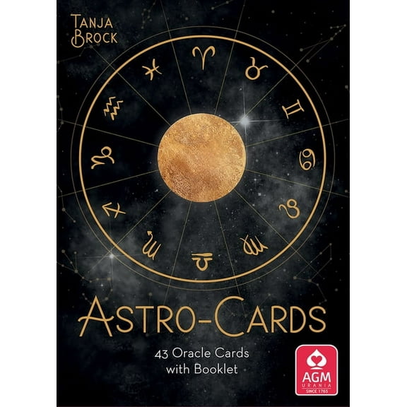Astro-Cards: 43 Oracle Cards with Booklet, (Hardcover)
