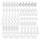thumbnail image 2 of 90pcs Hair Braid Rings Dreadlocks Ring Leaf Star Fashion Hair Decoration Accessories, 2 of 4