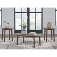 thumbnail image 2 of Signature Design by Ashley Gordonay Table Brune - Ensemble de 3, 2 of 5