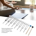 thumbnail image 5 of Chakra Tuning Fork Set 8 Color Counterweight Tuning Fork Set Aluminum Tuning Forks 126.22 Hz Sound Healing Tool, 5 of 6