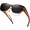 1 pack Leopard print Brown, variant on 1 pack Fit Over Glasses Polarized Sunglasses for Women & Men, Stylish Cat Eye Design Sun Glasses 100% UV Protection