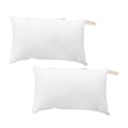 thumbnail image 2 of YLOHUIL Microfiber Pillow, 2 Pack Mini Travel Pillows for Neck and Lumbar Support, Machine Washable Portable Pillows for Travel and Home Use, 2 of 7