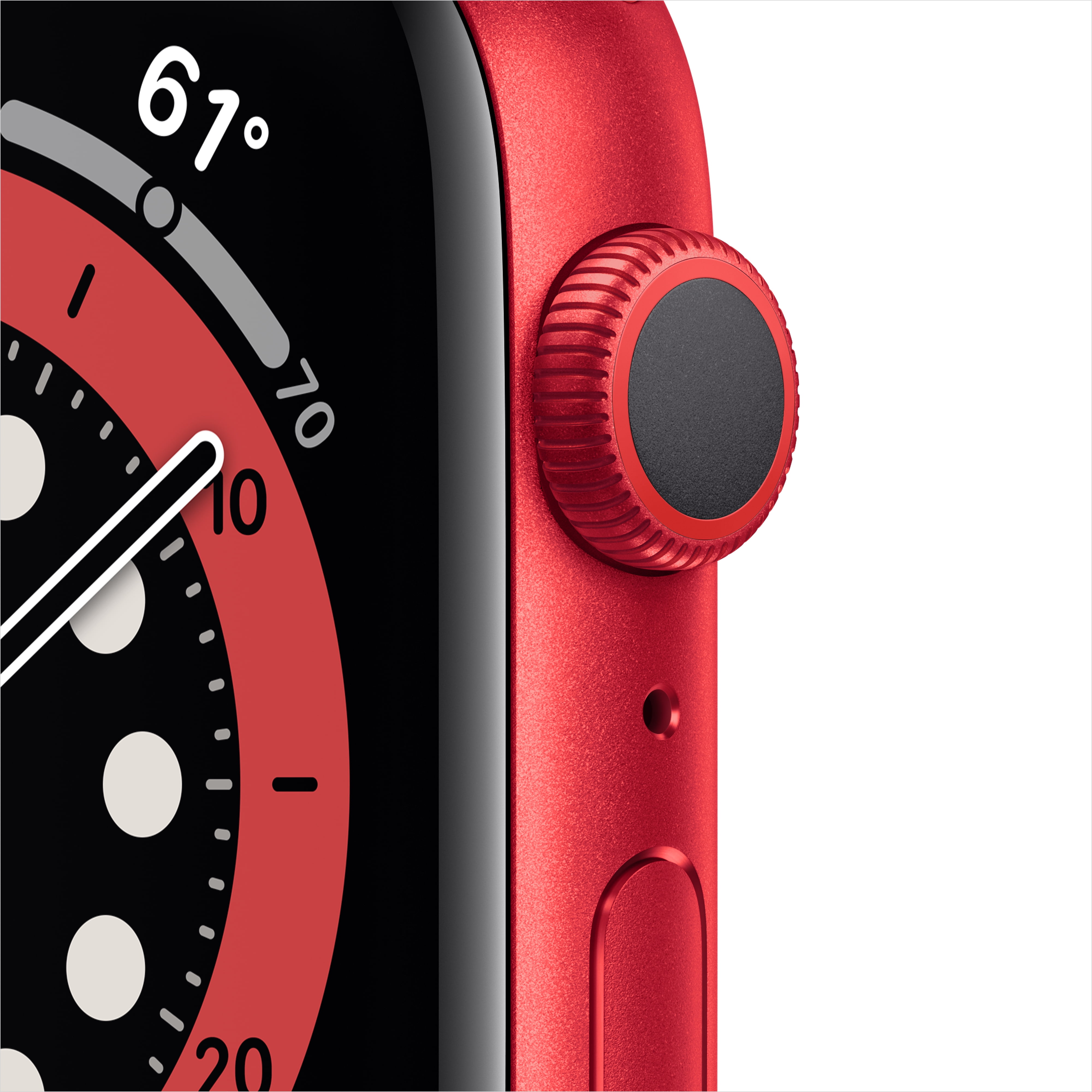Apple Watch Series 6 GPS, 44mm PRODUCT(RED) Aluminum Case with PRODUCT(RED)  Sport Band - Regular - Walmart.com