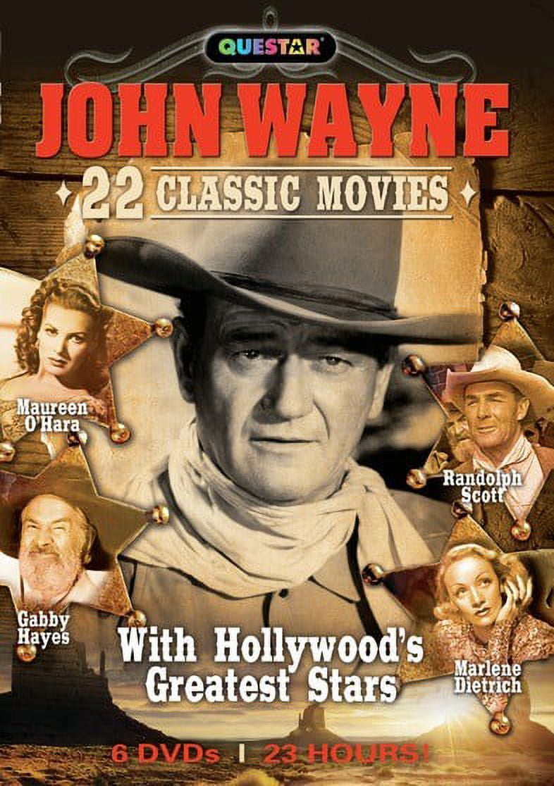 The John Wayne Collection Set Of 6 DVD Walmart