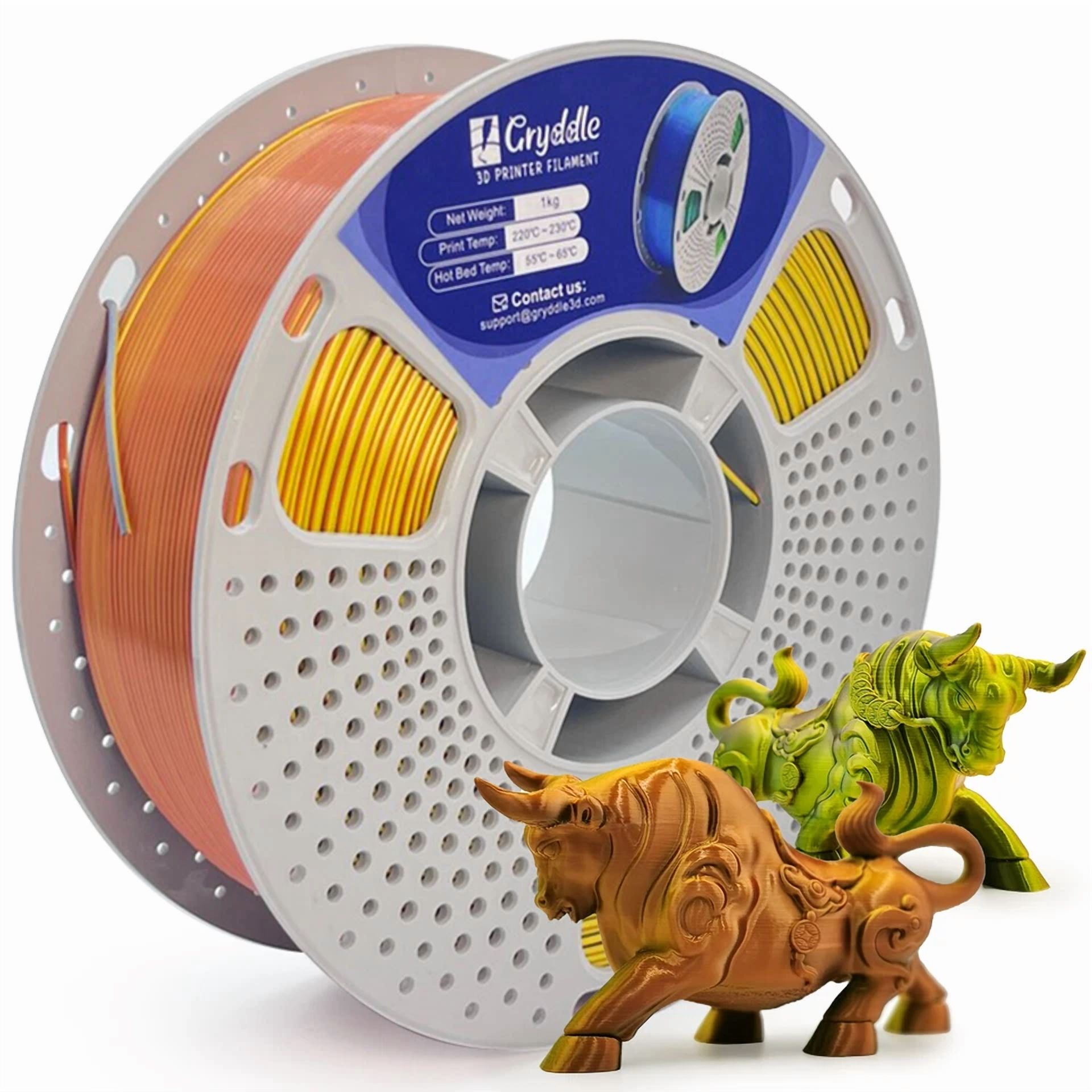 BUTTERFLY- Gryddle 1.1Kg 3D Printer Filament Spool Pla+ 3D Printing Filament 1.75Mm