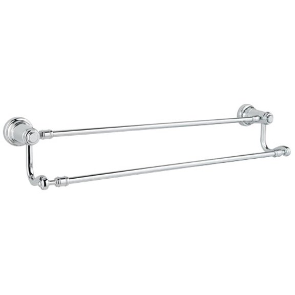 Kwikset 0795Adb Ashfield 24" Double Towel Bar - Chrome