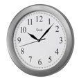 thumbnail image 2 of La Crosse Technology 10" Wall Clock, Silver, 2 of 4
