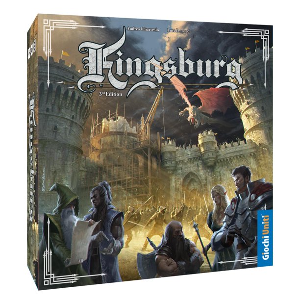 Juego de mesa Giochi Uniti Kingsburg 3.ª edición de estrategia
