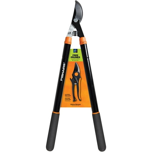 Fiskars Telescoping Lopper and Bonus Pruner Set