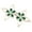 Dark green Bee white, variant on lanema Butterfly Shape Cheongsam Button Decorative Knot Buttons Sewing Fasteners