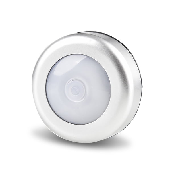 Dormitorio Cocina LED Push Night Gabinete Drawer Stair Lámpara regulable 3.5W 3.7V Operado por batería Inicio Iluminación Suministros Blanco Scienceny HA009870-02