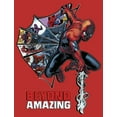 thumbnail image 2 of Women's Spider-Man: Beyond Amazing Web Shooting  Racerback Tank Top Red Heather 2X Large, 2 of 4