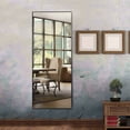 thumbnail image 3 of NeuType Full Length Mirror Floor Rectangle Black 47"x16", 3 of 9