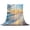 Blue, variant on Sunset Beach Throw Blanket for Couch, Soft Lightweight Flannel Fleece Blanket, Spray Ocean Waves Sky Nature Scenery Microfiber Plush All Season Decorative Blankets Gifts for Sofa Office Lap 30"x40"