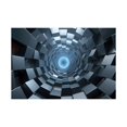 thumbnail image 2 of 23.62in x 15.74in 3D Optical Illusion Area Rug - 1 PC Visual Depth Effect Carpet for Entryway Living Room Bedroom, Non Washable Floor Mat, Fun Home Decor (A), 2 of 3
