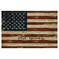 Old Glory by Beth Albert Canvas Art