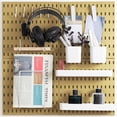 thumbnail image 1 of Pegboard Combination Kit Wall Mounted Storage Set with Pegboards & Accessories Hanging Peg Boards Organizer for Walls Display Crafts Organization Kitchen Organizer &, 1 of 6