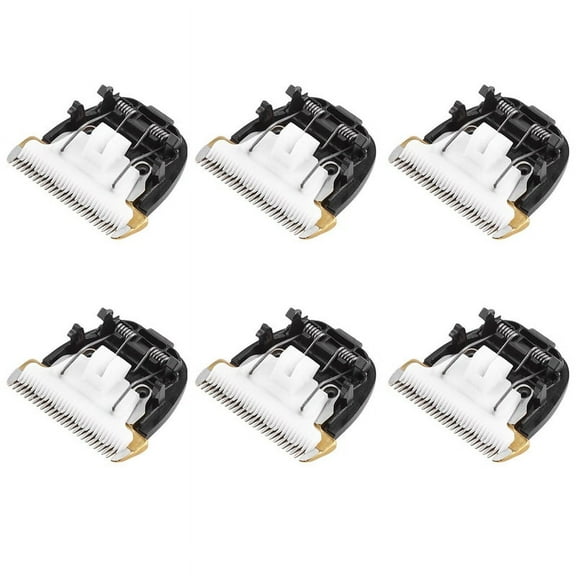 6X Grooming Ceramic Cutter Head Blade 40mm 24 Teeth for Animal Clipper Trimmer