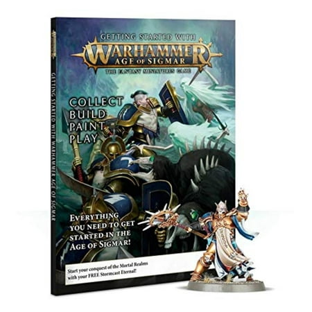 GETTING STARTED WITH AGE OF SIGMAR (NEW), all items are new and original packaged By (Best Paints For Warhammer)
