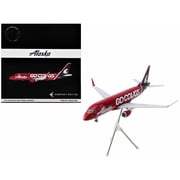 Embraer ERJ-175 Commercial Aircraft Alaska Airlines/Horizon - University of Washington Huskies (N662QX) Purple with Gold Tail Gemini 200 Series 1/200 Diecast Model Airplane by GeminiJetsG2ASA1287