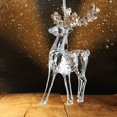thumbnail image 5 of Christmas Acrylic Reindeer Ornaments, 3 Styles (Sitting/Standing/Lifting Foot), Festive Home Decor, Durable Acrylic, 5 of 5