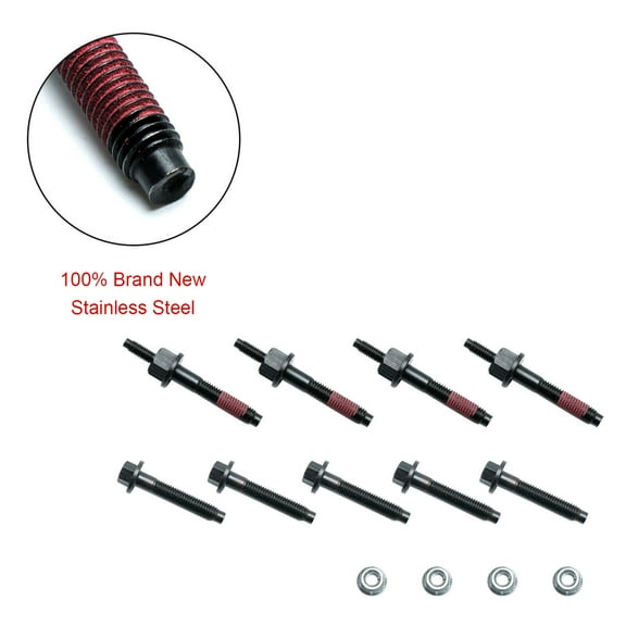 HEMI EXHAUST MANIFOLD BOLTS KIT FOR CHRYSLER DODGE 09-13 RAM 1500 2500 3500 5.7L