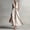 White, variant on Morttic Women's Elegant Stand Collar Sleeveless Colorblock A-Line Maxi Dress – Long Dress with Contrast Stripe & Pockets Yellow,L