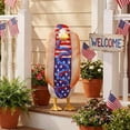thumbnail image 6 of Sruoe Porch Goose Outfits, 23 Inch Porch Goose Clothes, Goose Clothes Dress, Duck Sculpture Clothes for Lawn Statue Cement Statue Yard Patio Party Decoration, 6 of 7