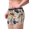 thumbnail image 2 of Fuzoiu Butterflies Print Men's Ultra Breathable Underwear,No Riding Up Boxer Briefs with ComfortFlexible Waistband-XX-Large, 2 of 5