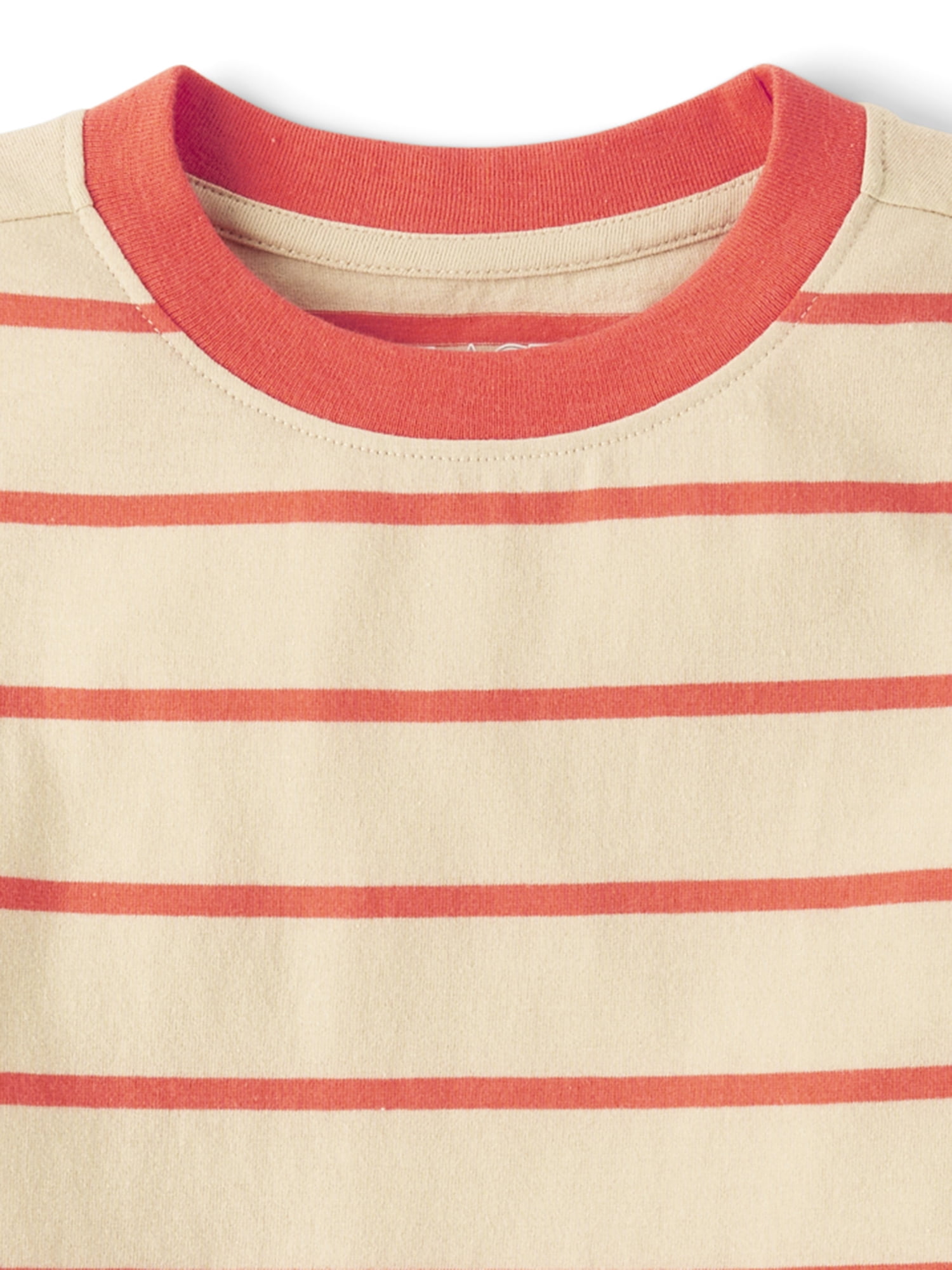 The Children's Place Boys Crewneck Short Sleeve Striped T-Shirt, Sizes XS-XXL