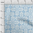 thumbnail image 2 of oneOone Velvet Light Blue Fabric Asian Ornamental Sewing Fabric By The Yard Printed Diy Clothing Sewing Supplies 58 Inch Wide, 2 of 5