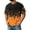 28# Orange, variant on Halloween Corduroy Shirt for Men Spooky Bat Print Short Sleeve Graphic Tees Halloween Costumes Orange M
