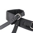 thumbnail image 2 of Walker And Williams G-815 Slate Black Harness Ring Strap Padded Glove Leather Back, 2 of 10